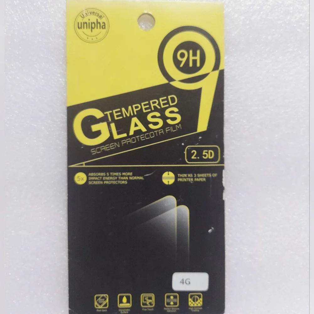 Universal Unipha, iPhone 4G/S Tempered Glass Screen Protector 9H (2PACK)